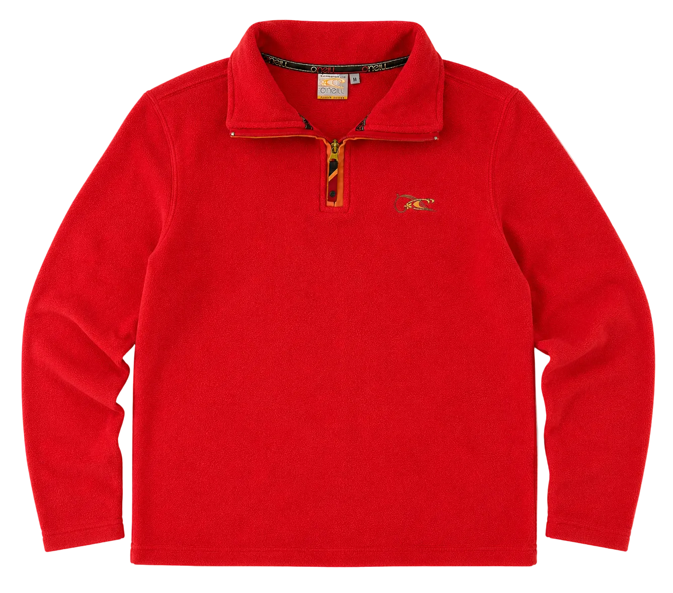 O'NEILL FLEECE EMBROIDERED LOGO QUARTER ZIP (M)