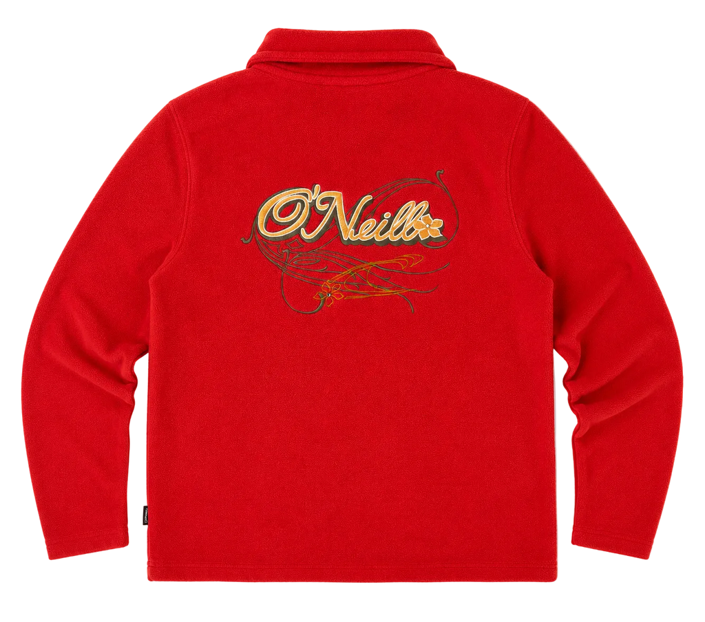 O'NEILL FLEECE EMBROIDERED LOGO QUARTER ZIP (M)