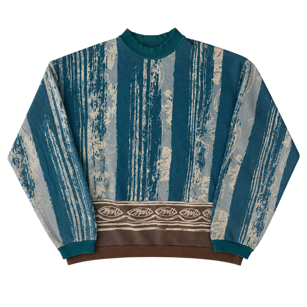O'NEILL ALL OVER PRINT SURF SWEATER (XL)