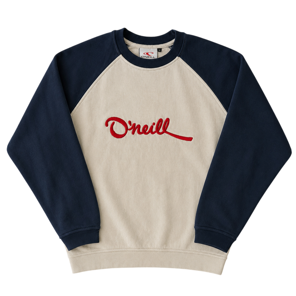 O'NEILL EMBROIDERED LOGO SCRIPT SWEATER (L)
