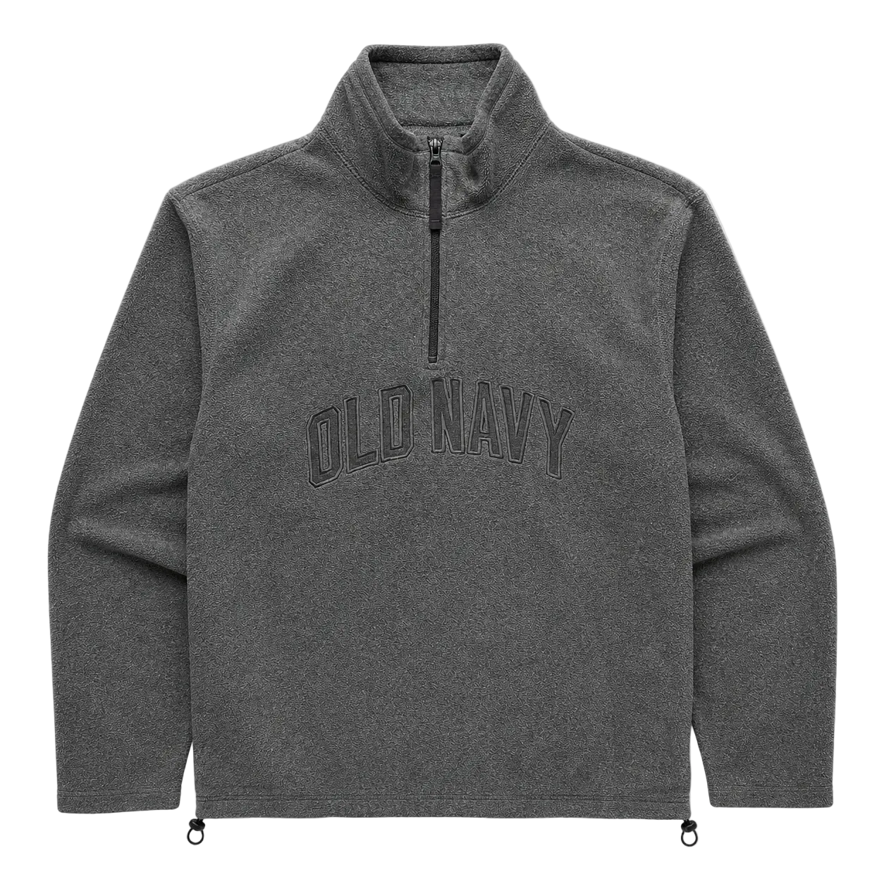 OLD NAVY SPELLOUT FLEECE QUARTER ZIP (L)
