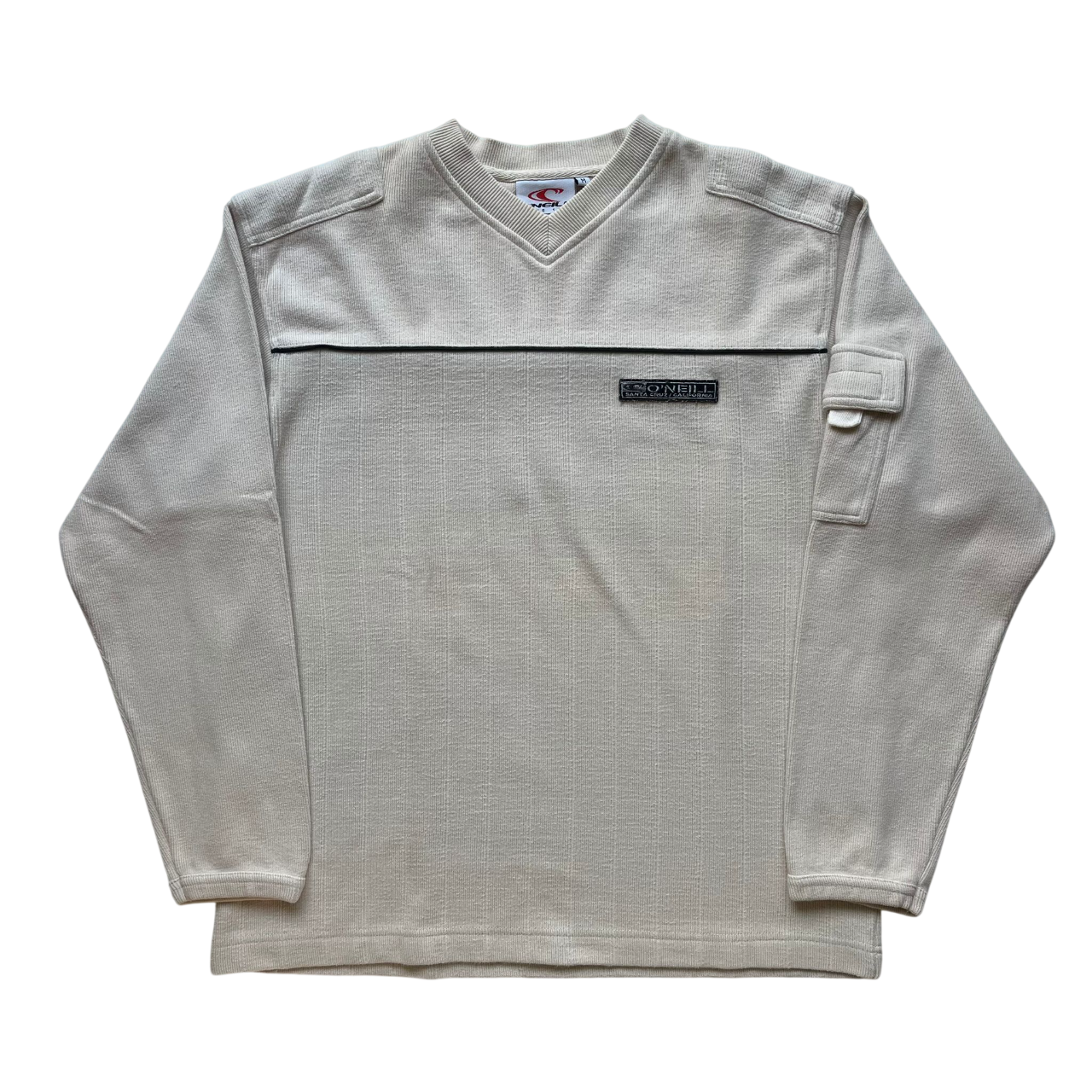 O'NEILL V-NECK UTILITY KNIT SWEATER (M)