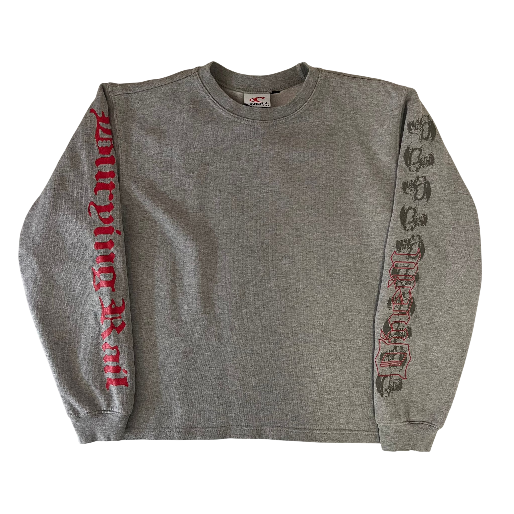 O’NEILL BURNING RAIL SKULL GRAPHIC SWEATER (S)