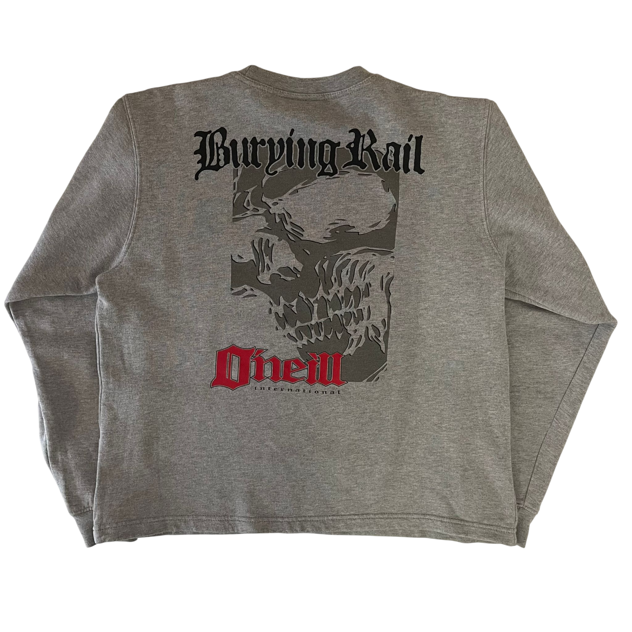 O’NEILL BURNING RAIL SKULL GRAPHIC SWEATER (S)