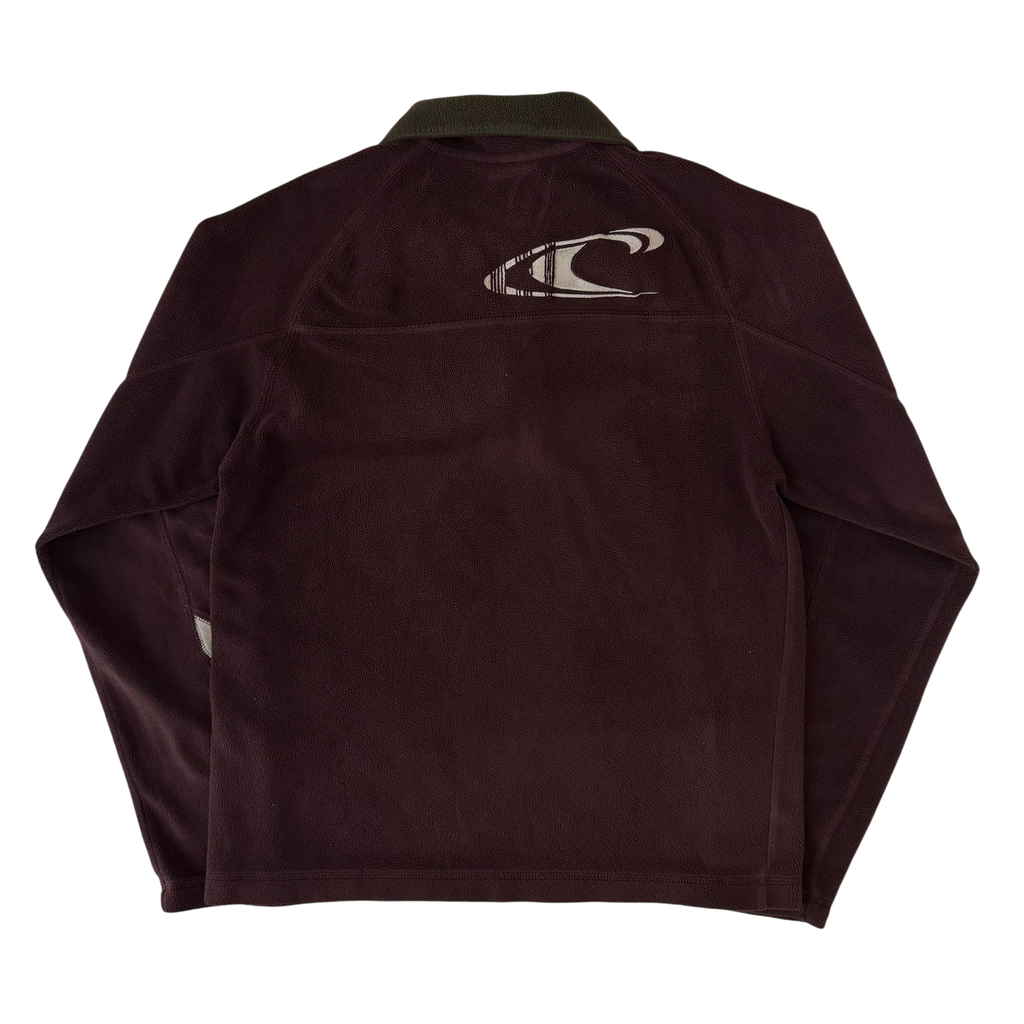 O’NEILL FLEECE QUARTER ZIP SWEATER (XS)
