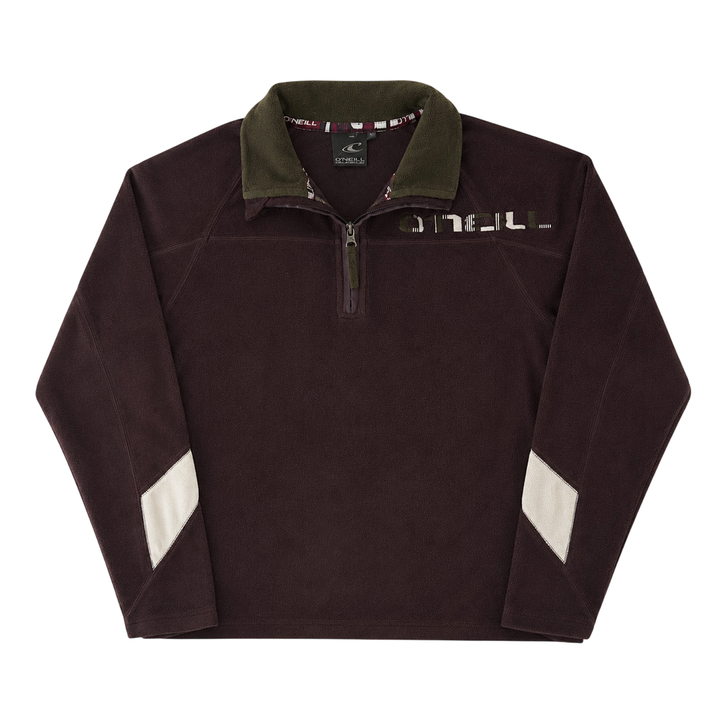 O’NEILL FLEECE QUARTER ZIP SWEATER (XS)