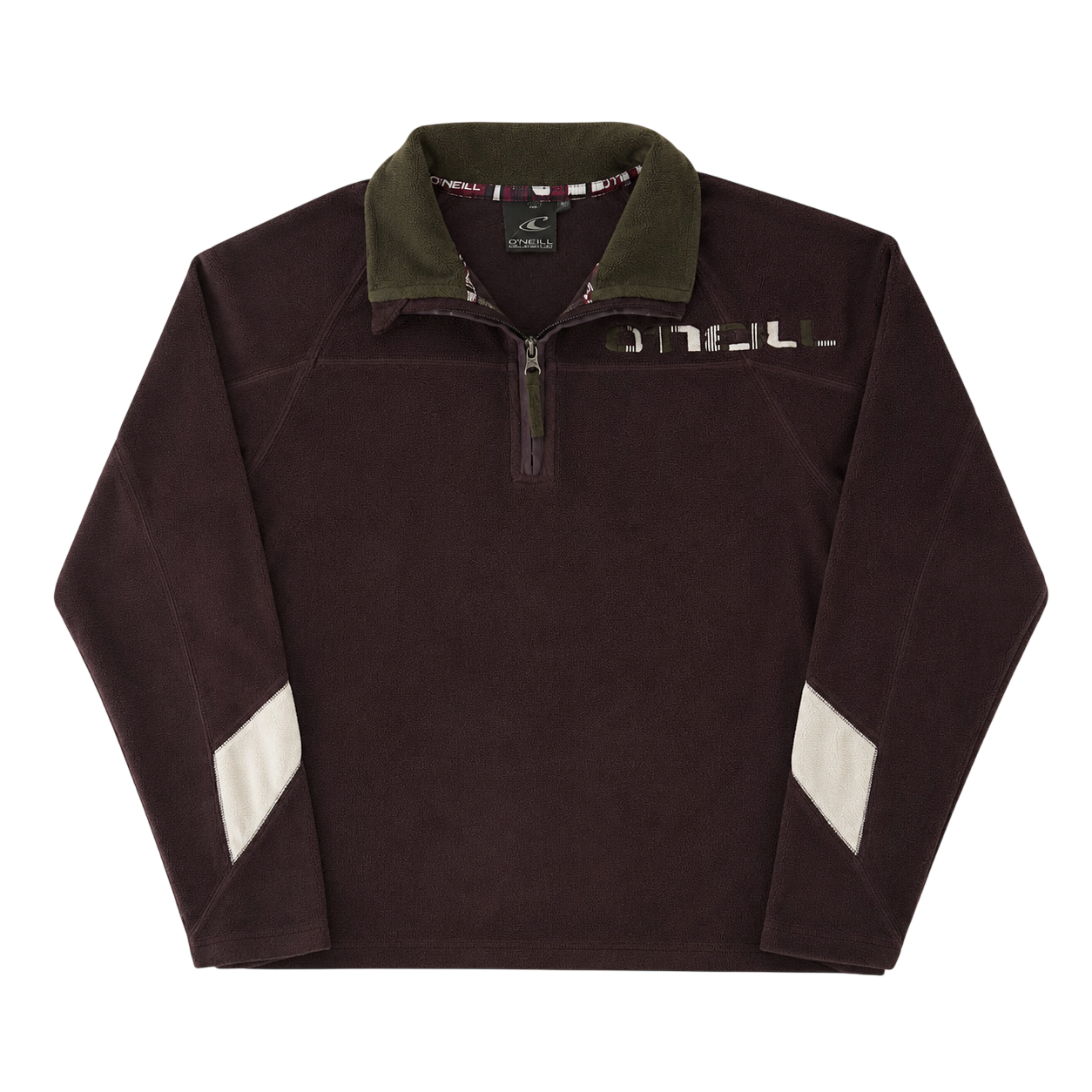 O’NEILL FLEECE QUARTER ZIP SWEATER (XS)