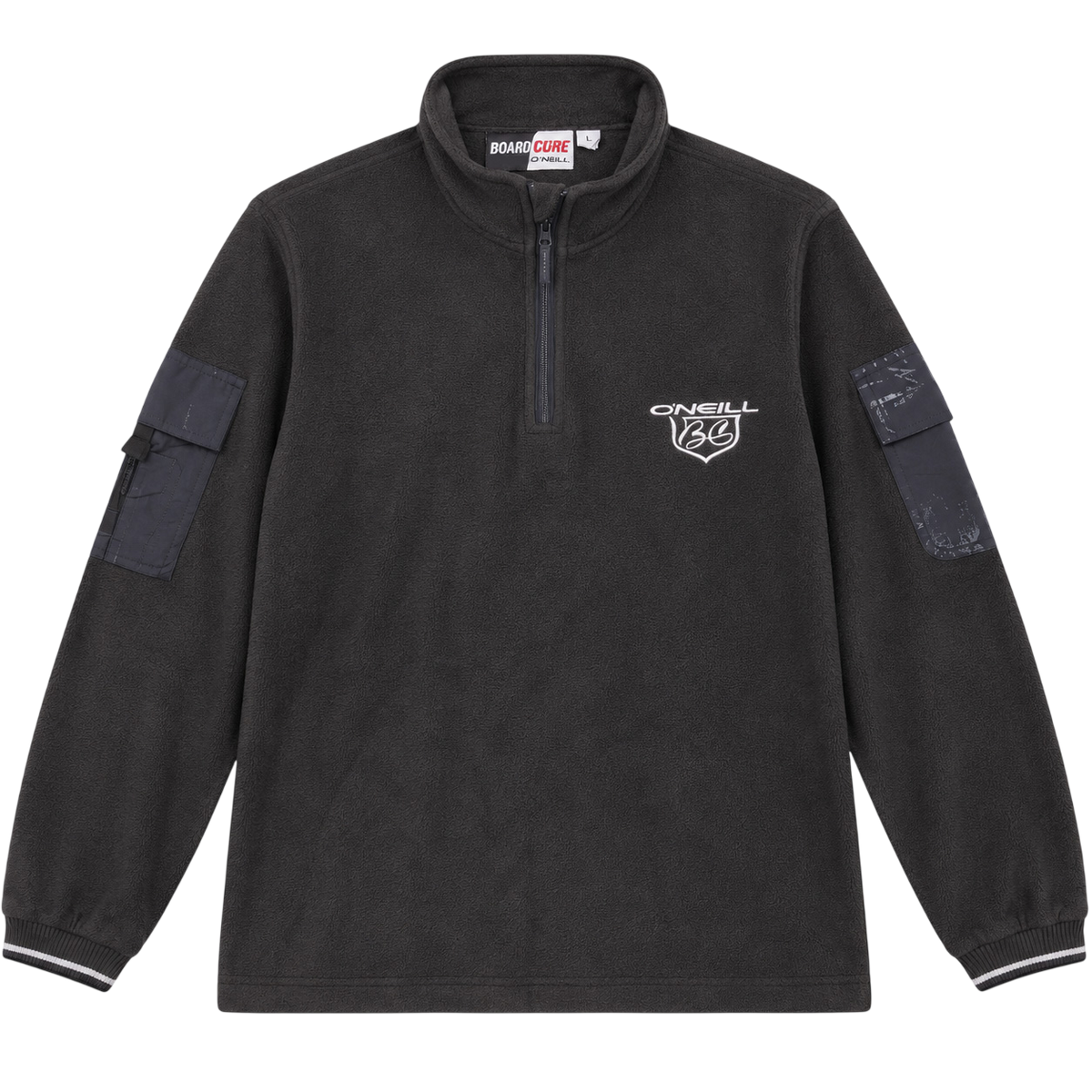 O'NEILL FLEECE QUARTER ZIP SWEATER (L)