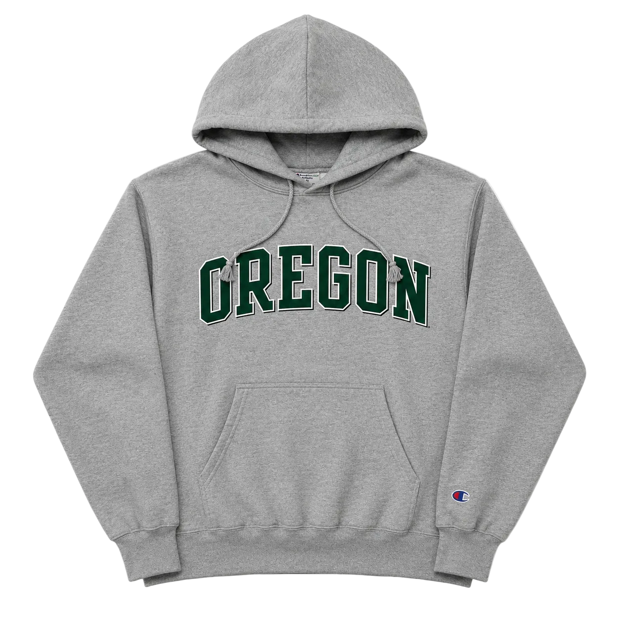 CHAMPION OREGON UNIVERSITY SPELLOUT HOODIE (M)