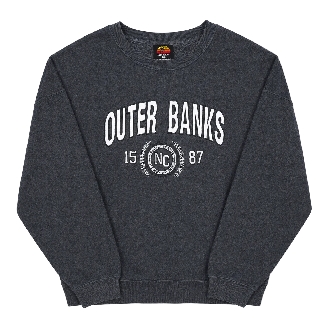 OUTER BANKS 1587 SPELL OUT SWEATER (XL)