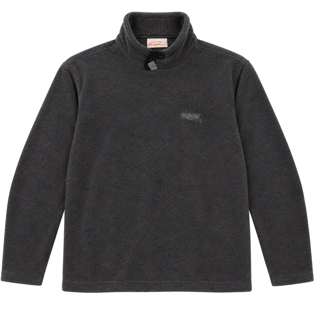 OXBOW EMBROIDERED HIGH NECK FLEECE SWEATER (S)