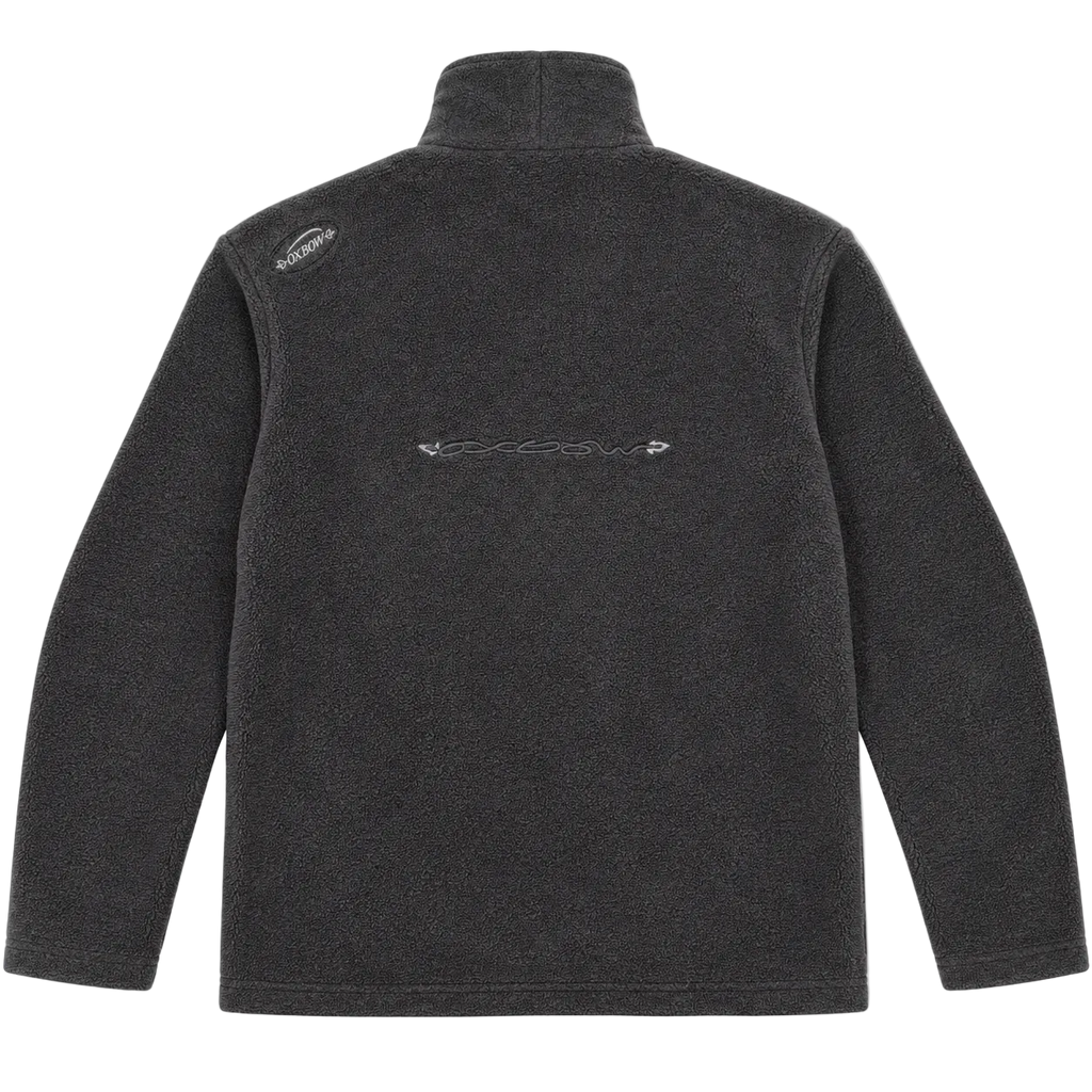 OXBOW EMBROIDERED HIGH NECK FLEECE SWEATER (S)