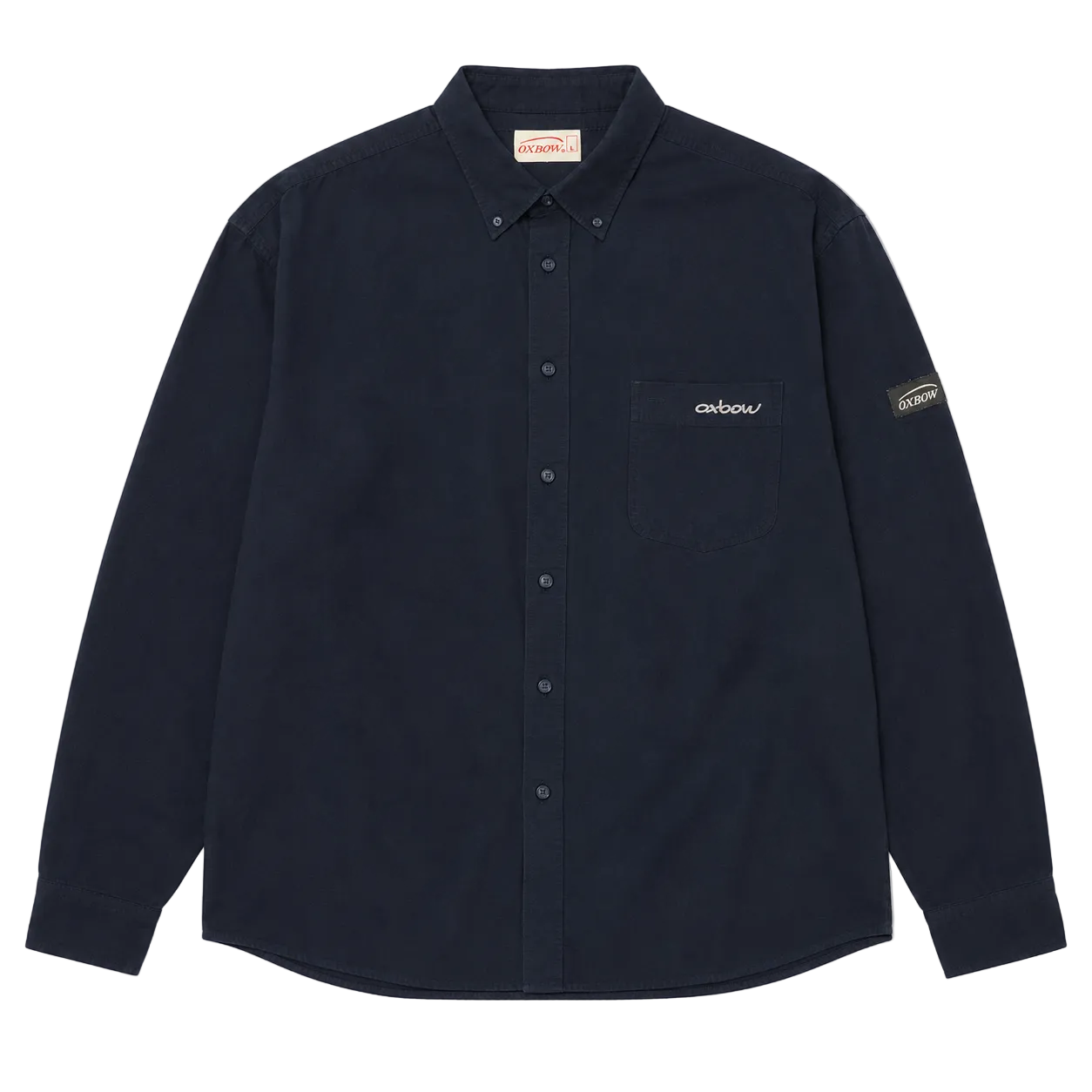 OXBOW FRONT POCKET LOGO SHIRT (L)