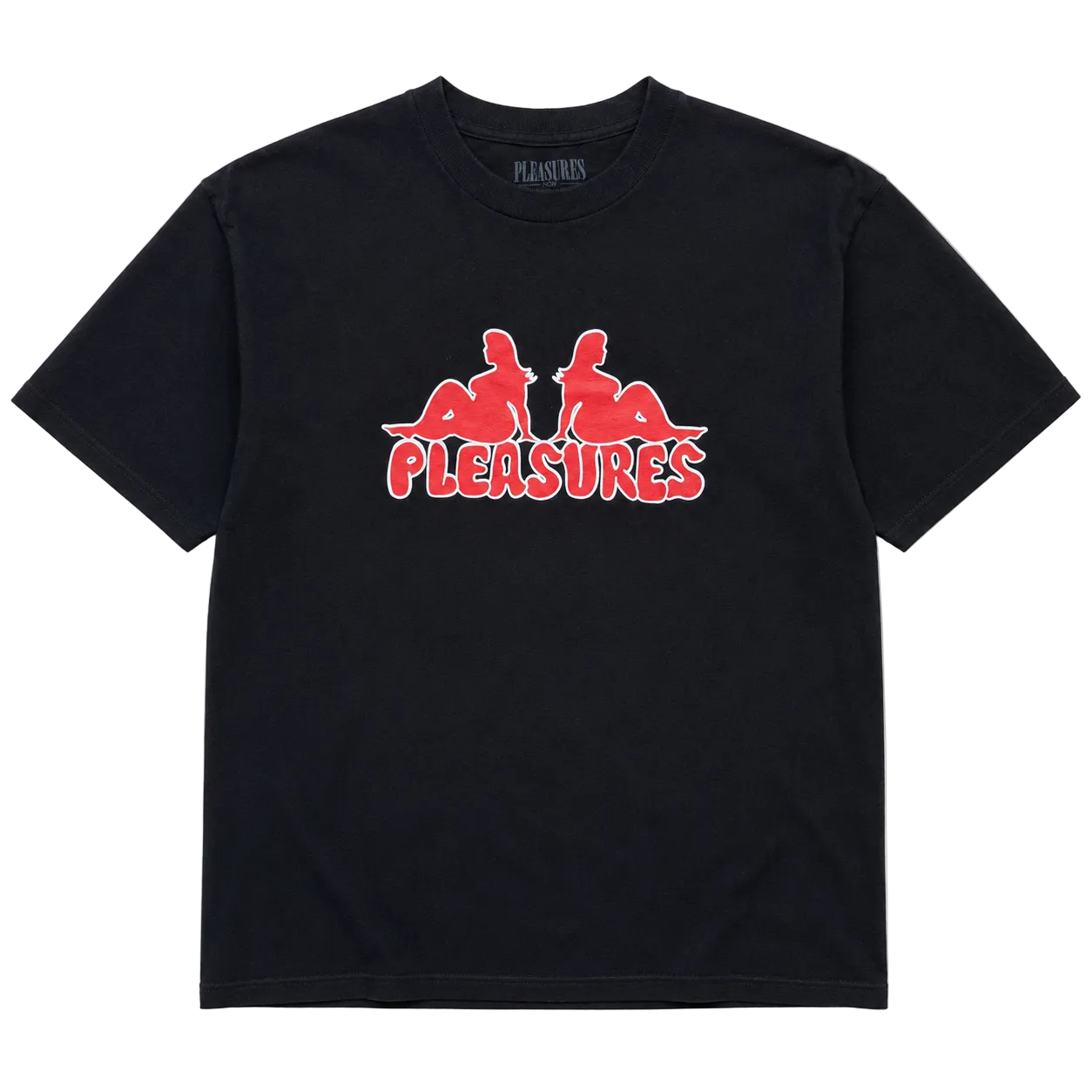 PLEASURES THICC LOGO TEE (L)