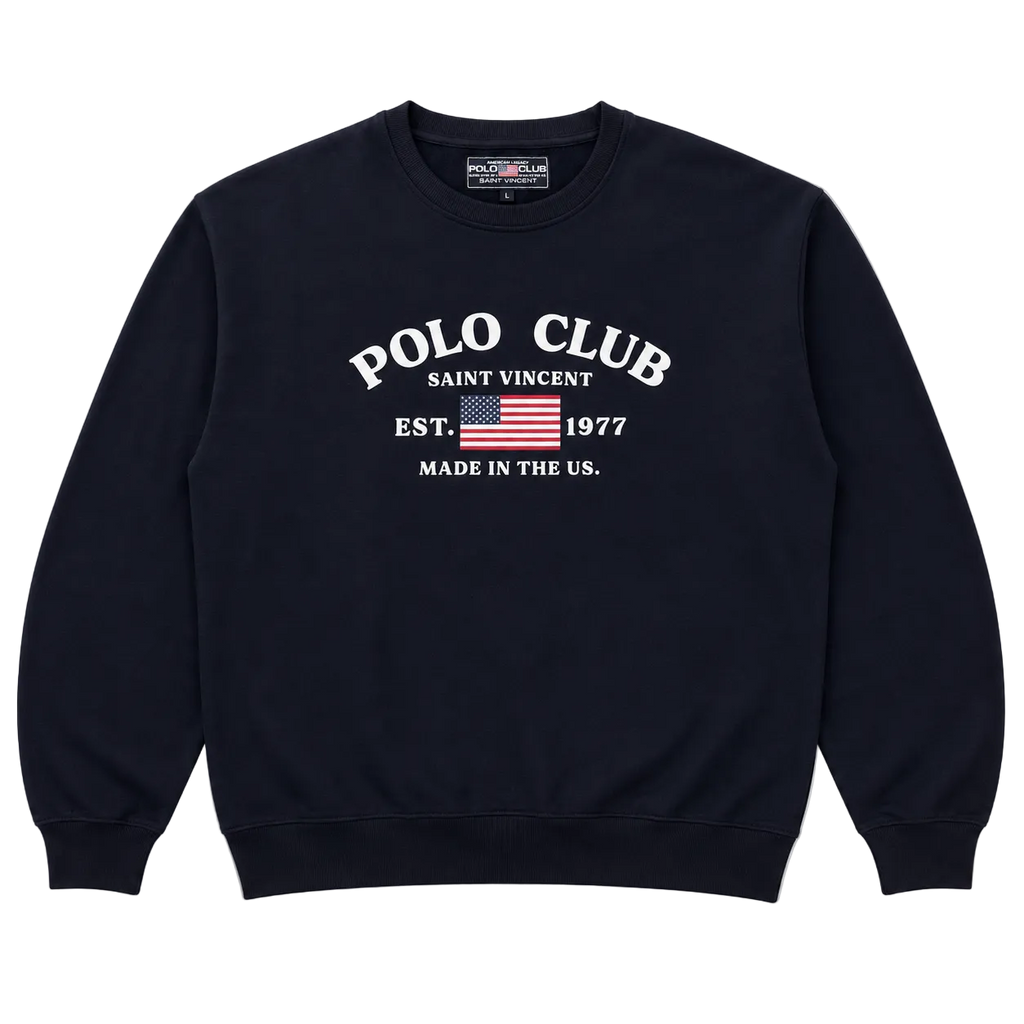 POLO CLUB SAINT VINCENT LOGO SWEATER (L)