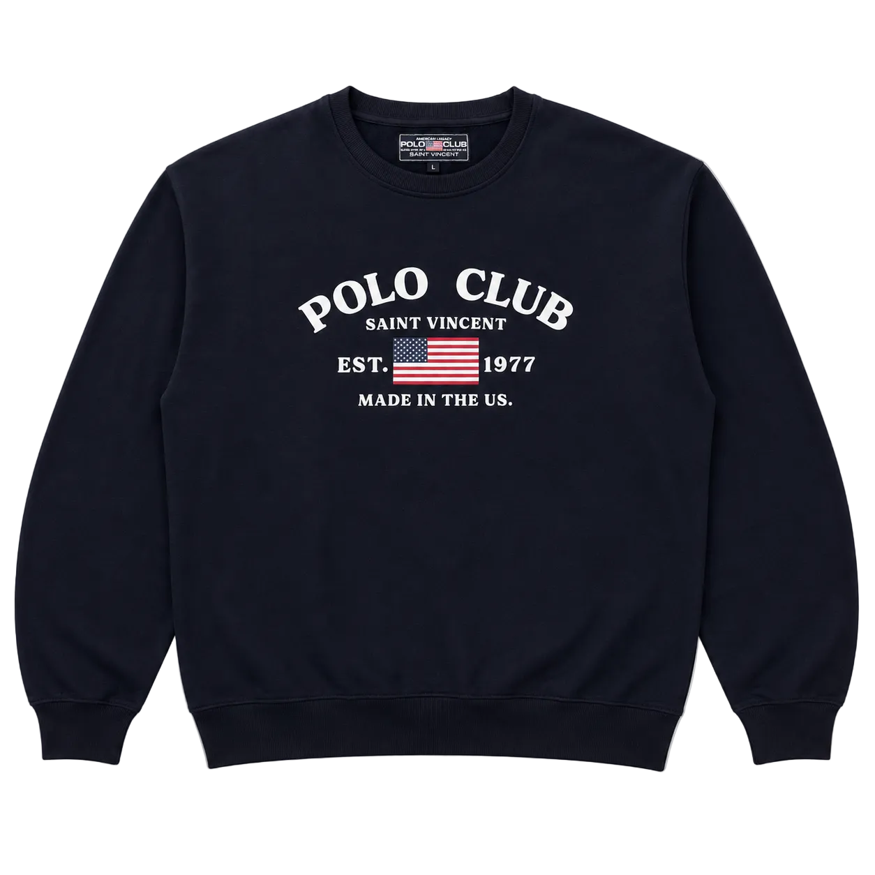 POLO CLUB SAINT VINCENT LOGO SWEATER (L)