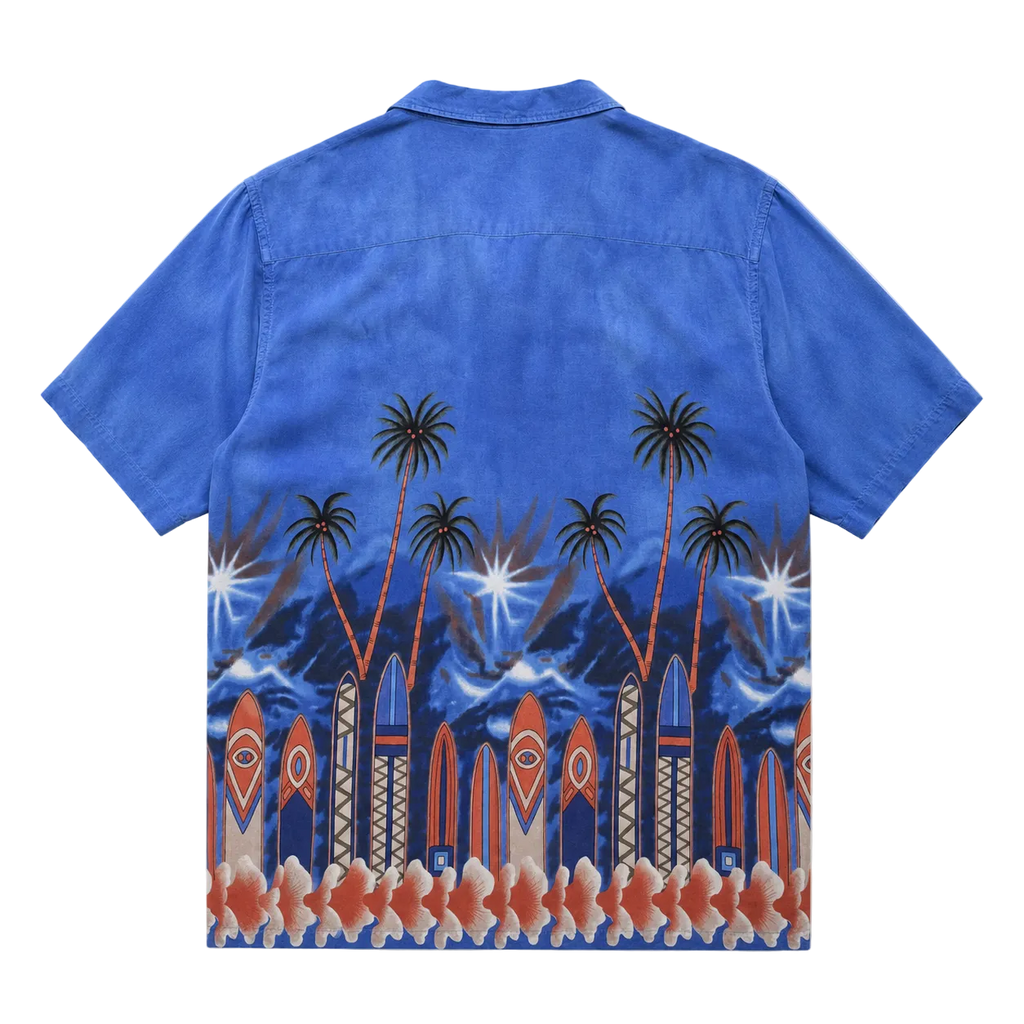 PACIFIC & CO HAWAIIAN PALM TREE SURF SHIRT (M)