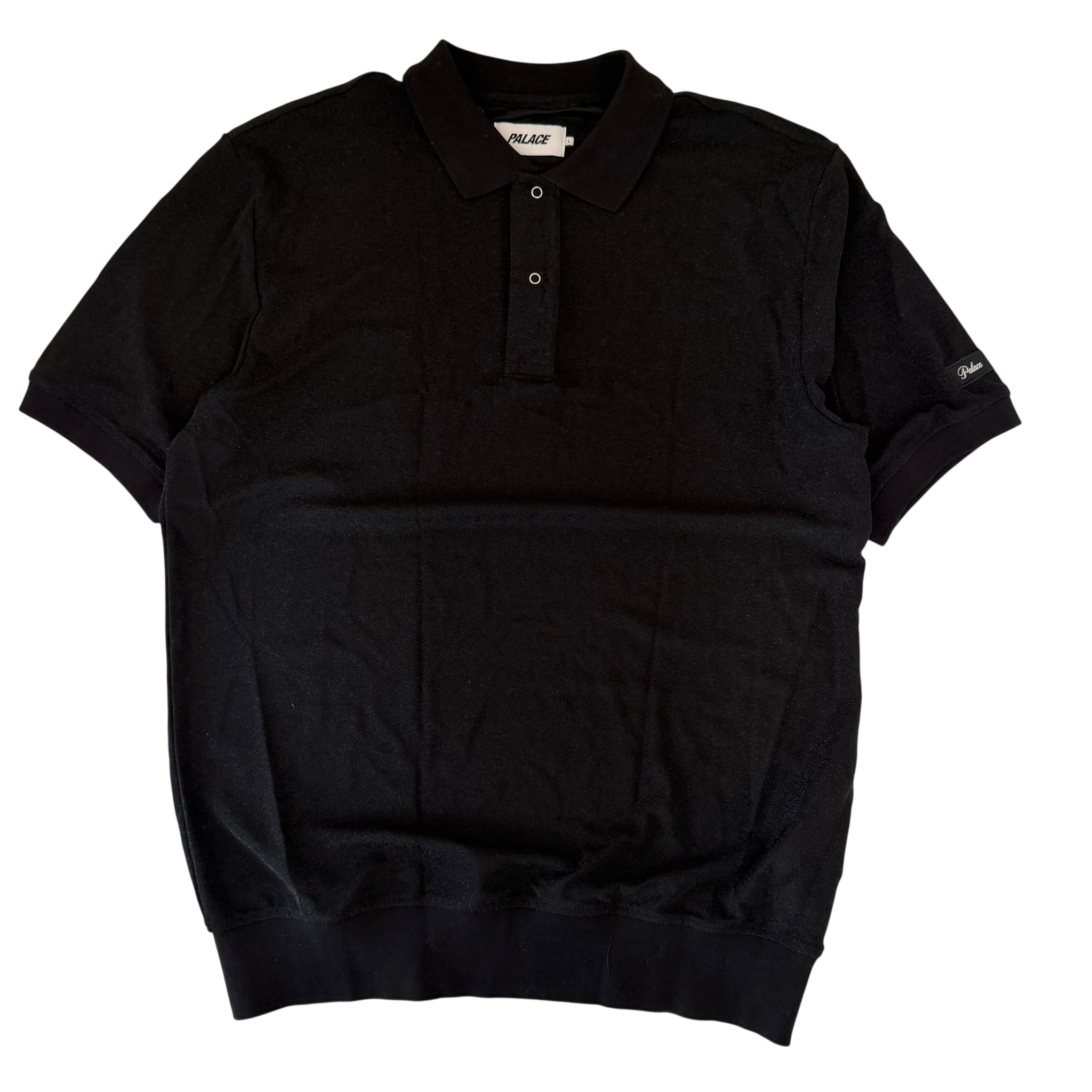 PALACE SKATEBOARDS LUREX POLO TEE (L)