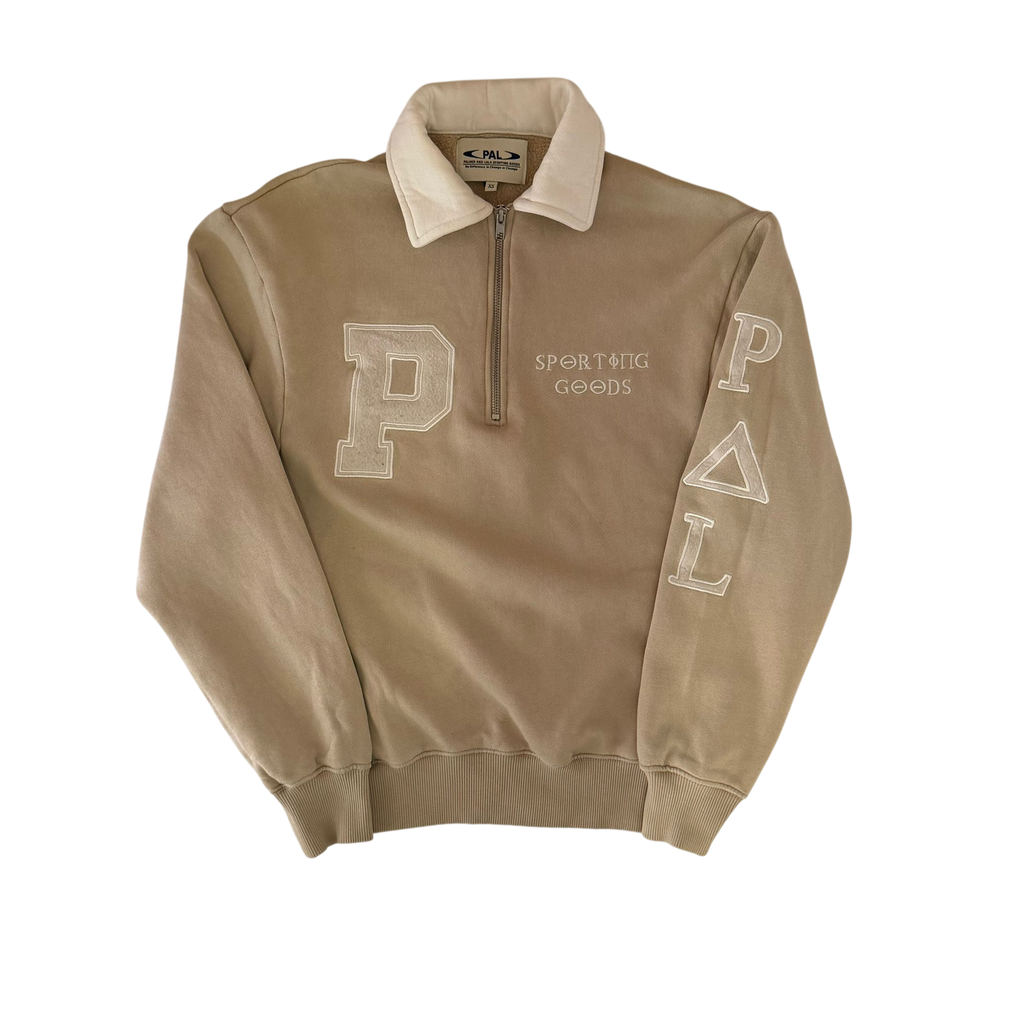 PAL SPORTING GOODS QUARTER ZIP SWEATER (XS)