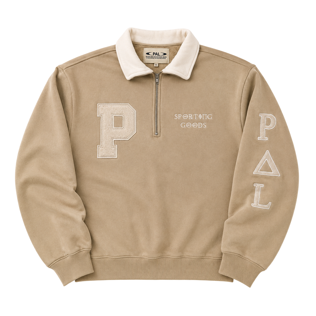 PAL SPORTING GOODS QUARTER ZIP SWEATER (XS)