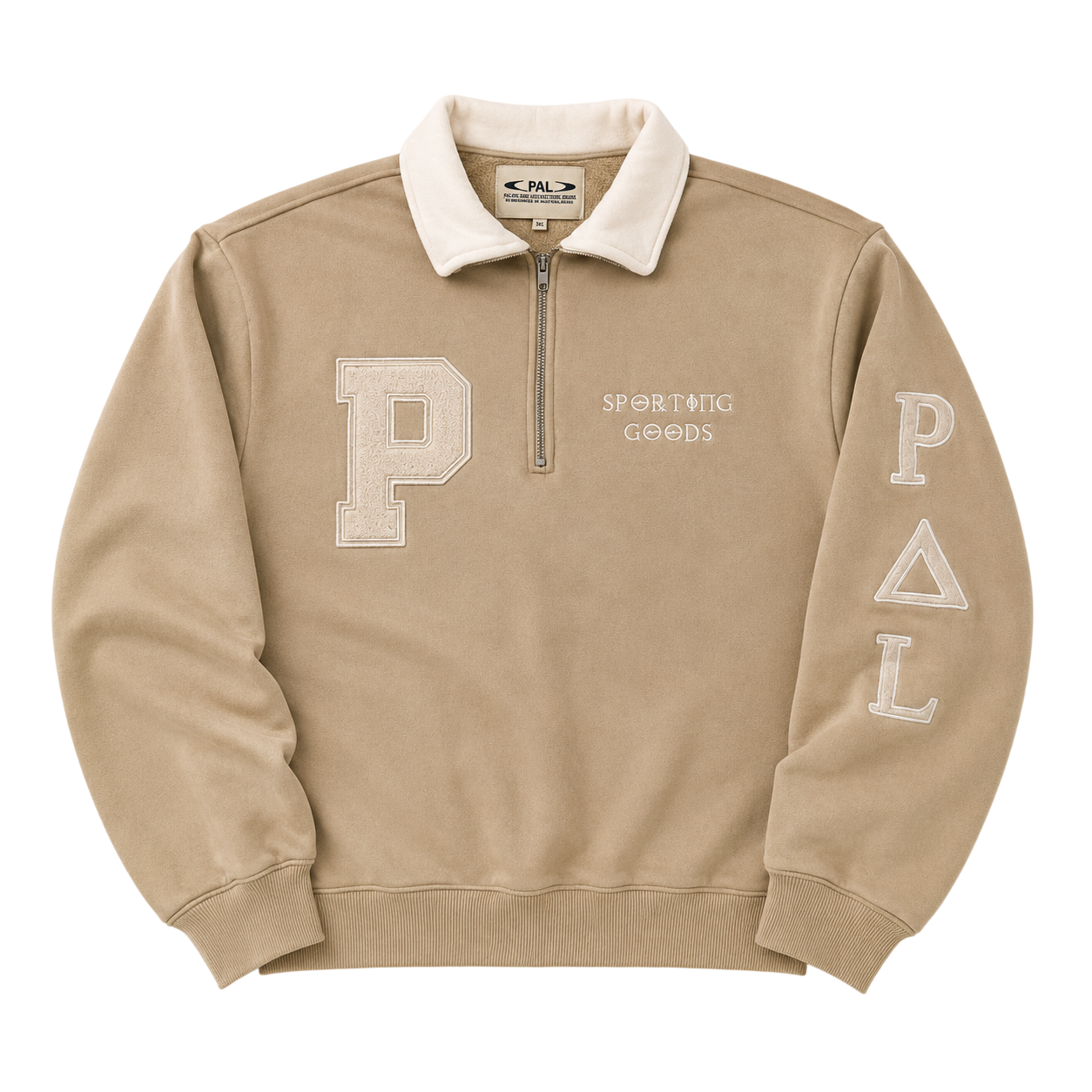 PAL SPORTING GOODS QUARTER ZIP SWEATER (XS)