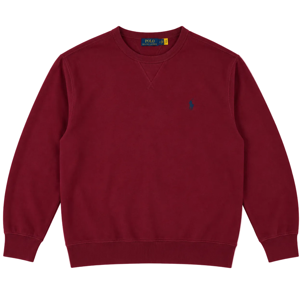 POLO RALPH LAUREN EMBROIDERED LOGO SWEATER (L)