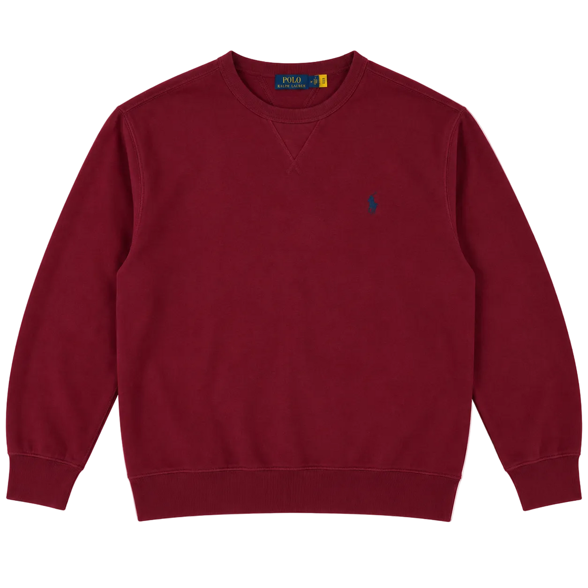 POLO RALPH LAUREN EMBROIDERED LOGO SWEATER (L)