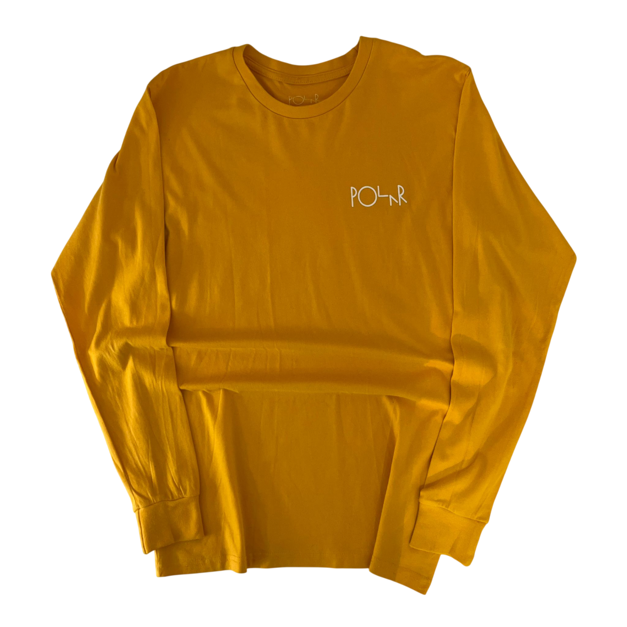 POLAR SKATE CO. BIG LOGO LONGSLEEVE (M)