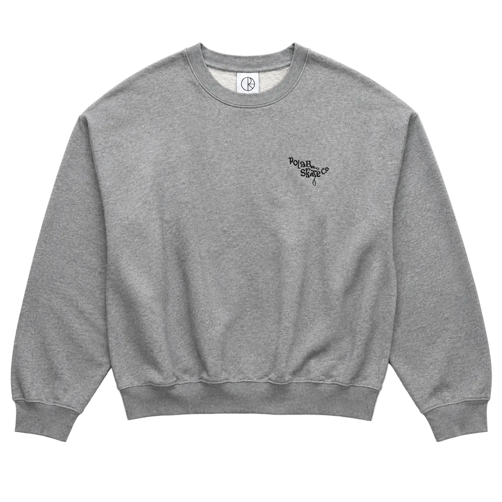 POLAR SKATE CO. ORNAMENT LOGO SWEATER (XL)