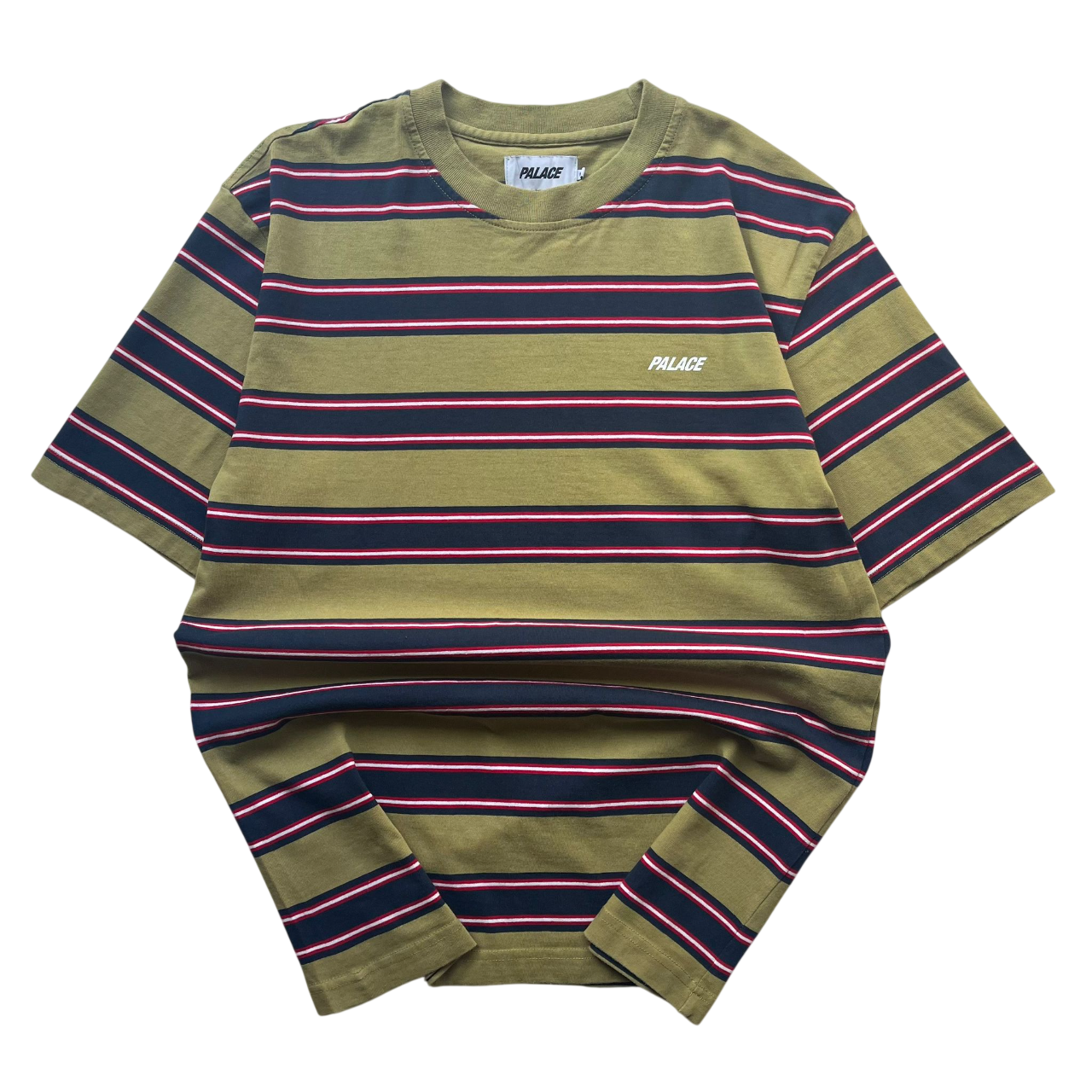 PALACE SKATEBOARDS STRIPED TEE (M)