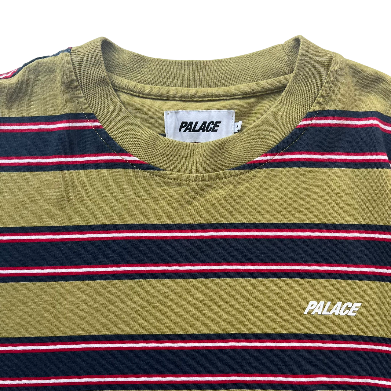 PALACE SKATEBOARDS STRIPED TEE (M)