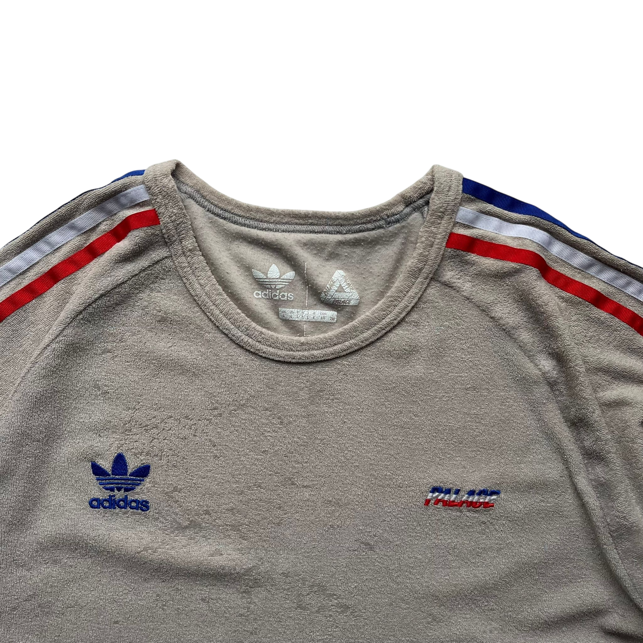 PALACE X ADIDAS TERRY TEE (L)