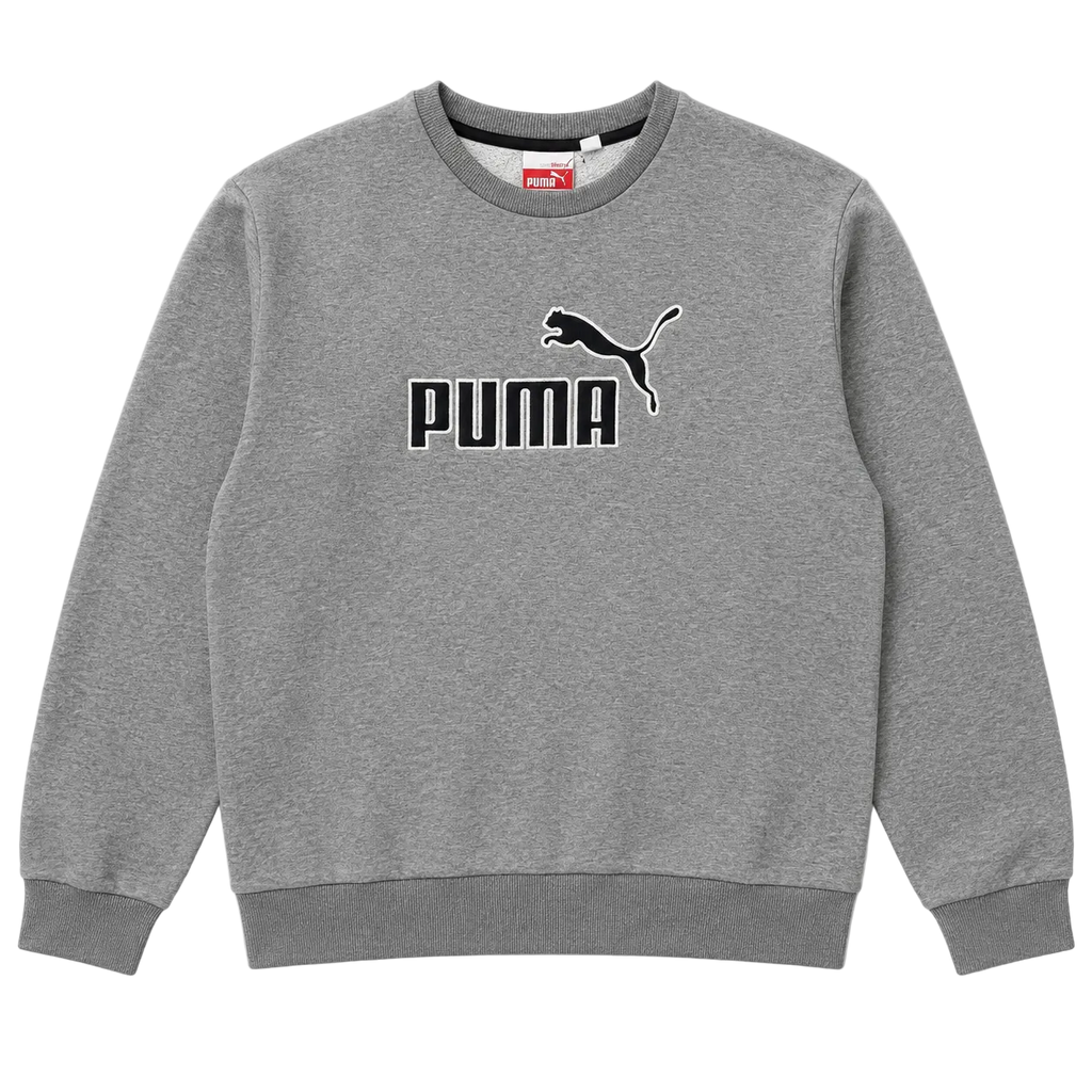 PUMA EMBROIDERED LOGO SWEATER (M)