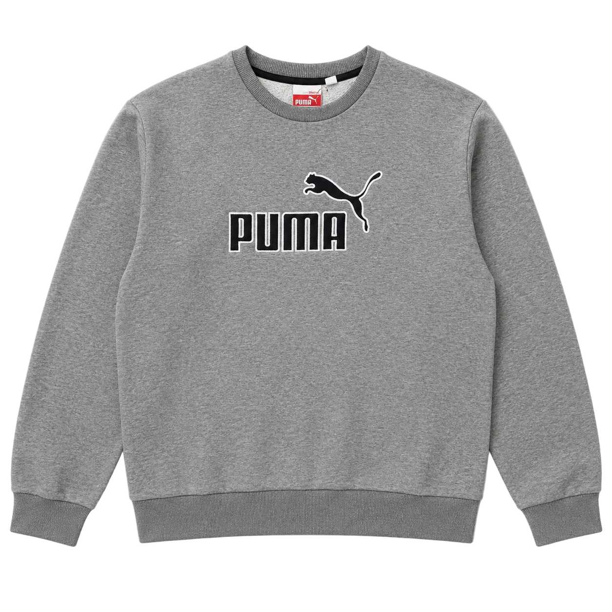 PUMA EMBROIDERED LOGO SWEATER (M)