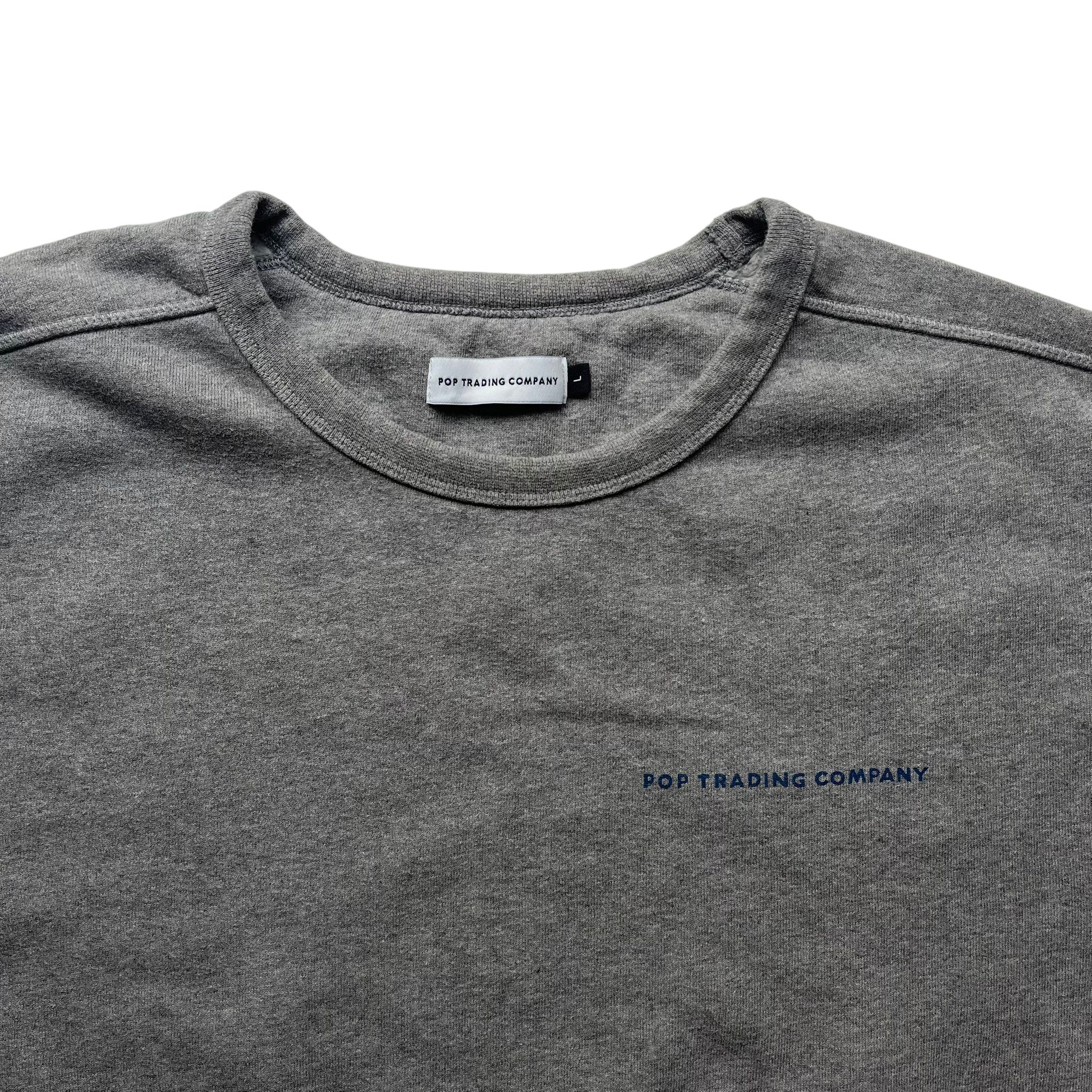 POP TRADING COMPANY X PARRA LOGO SWEATER (L)