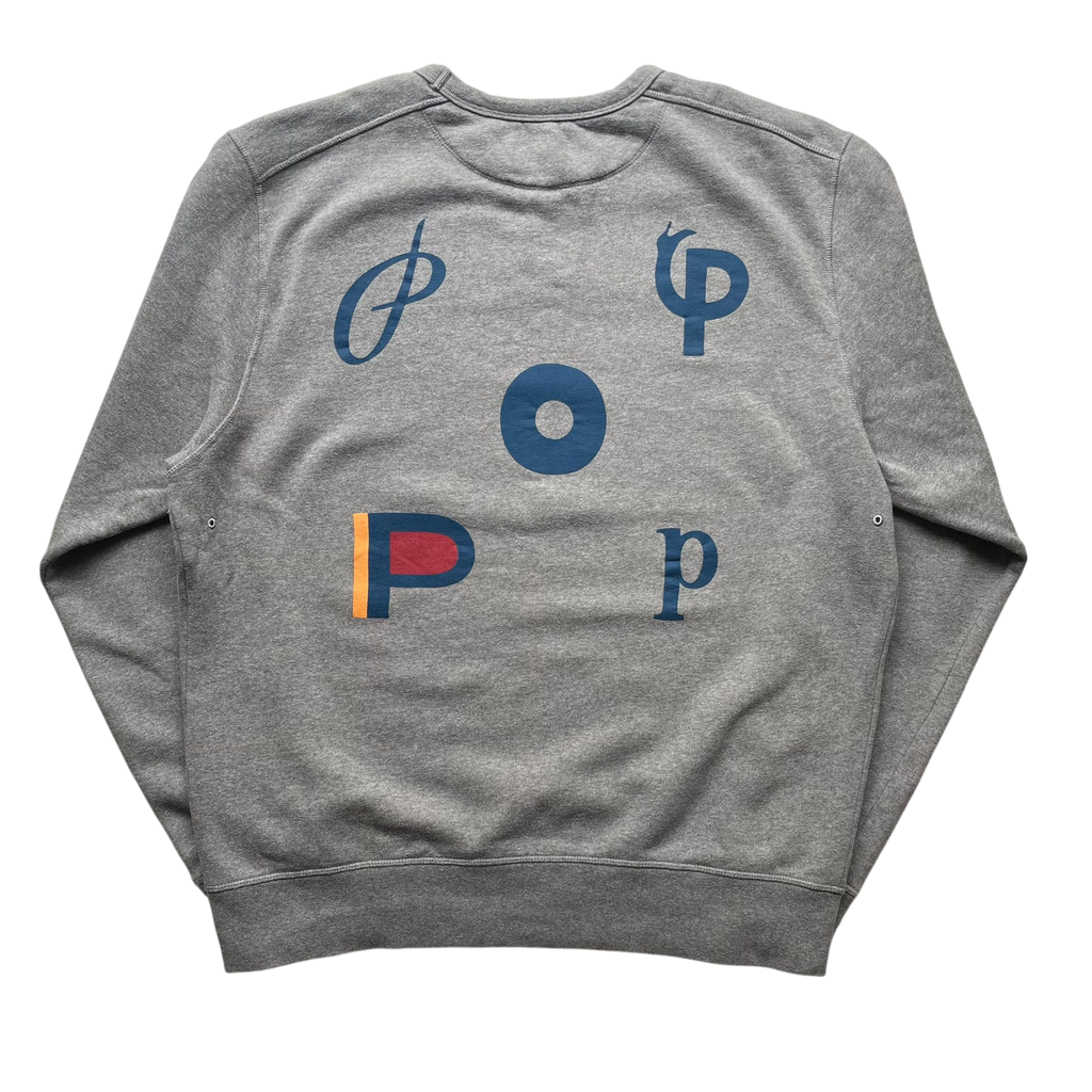 POP TRADING COMPANY X PARRA LOGO SWEATER (L)