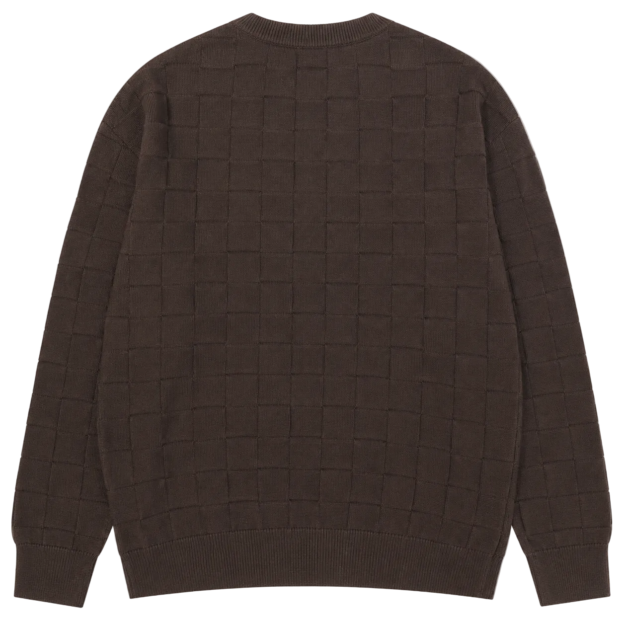 POP TRADING COMPANY CHECKERED SWEATER (L)