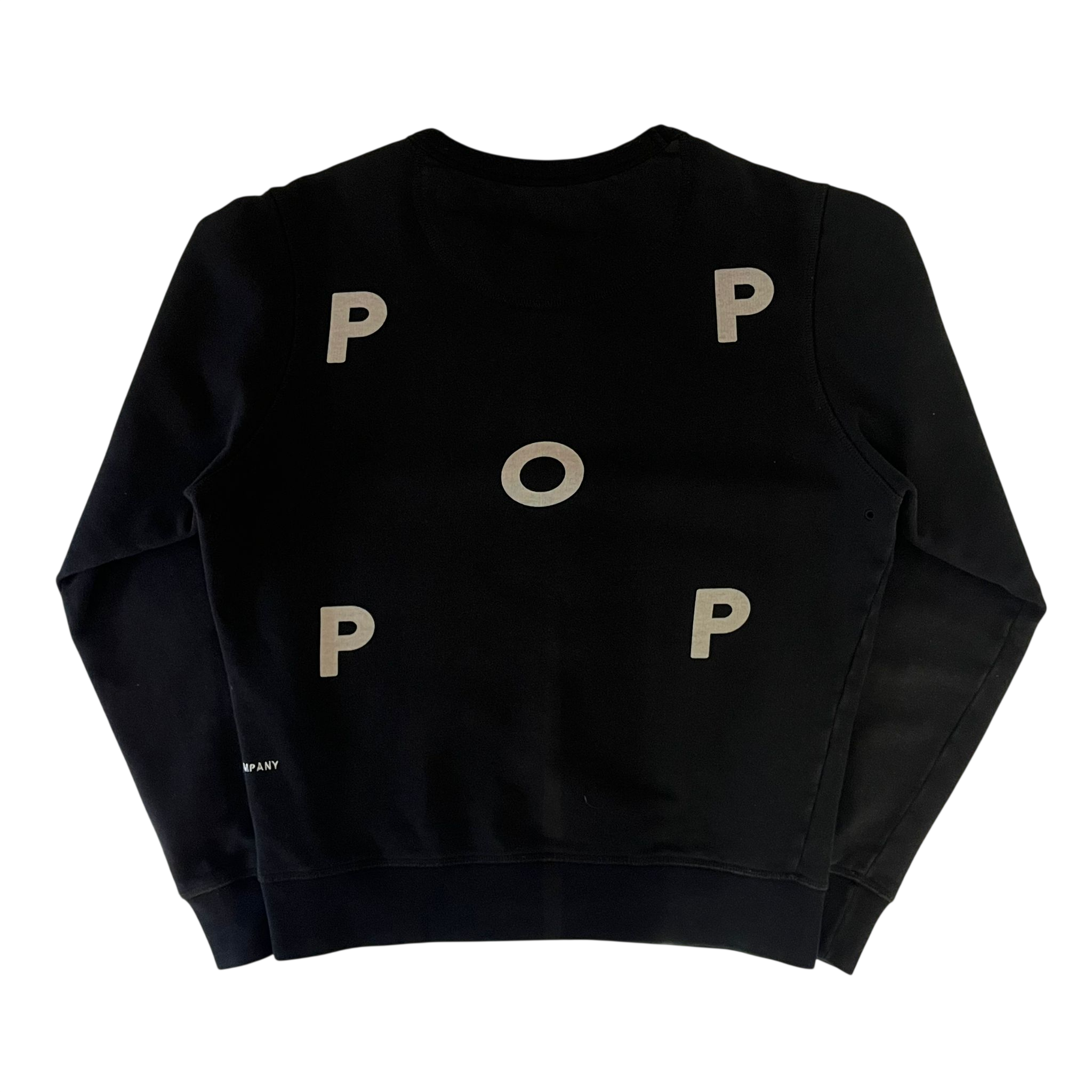 POP TRADING COMPANY LOGO SWEATER (S)