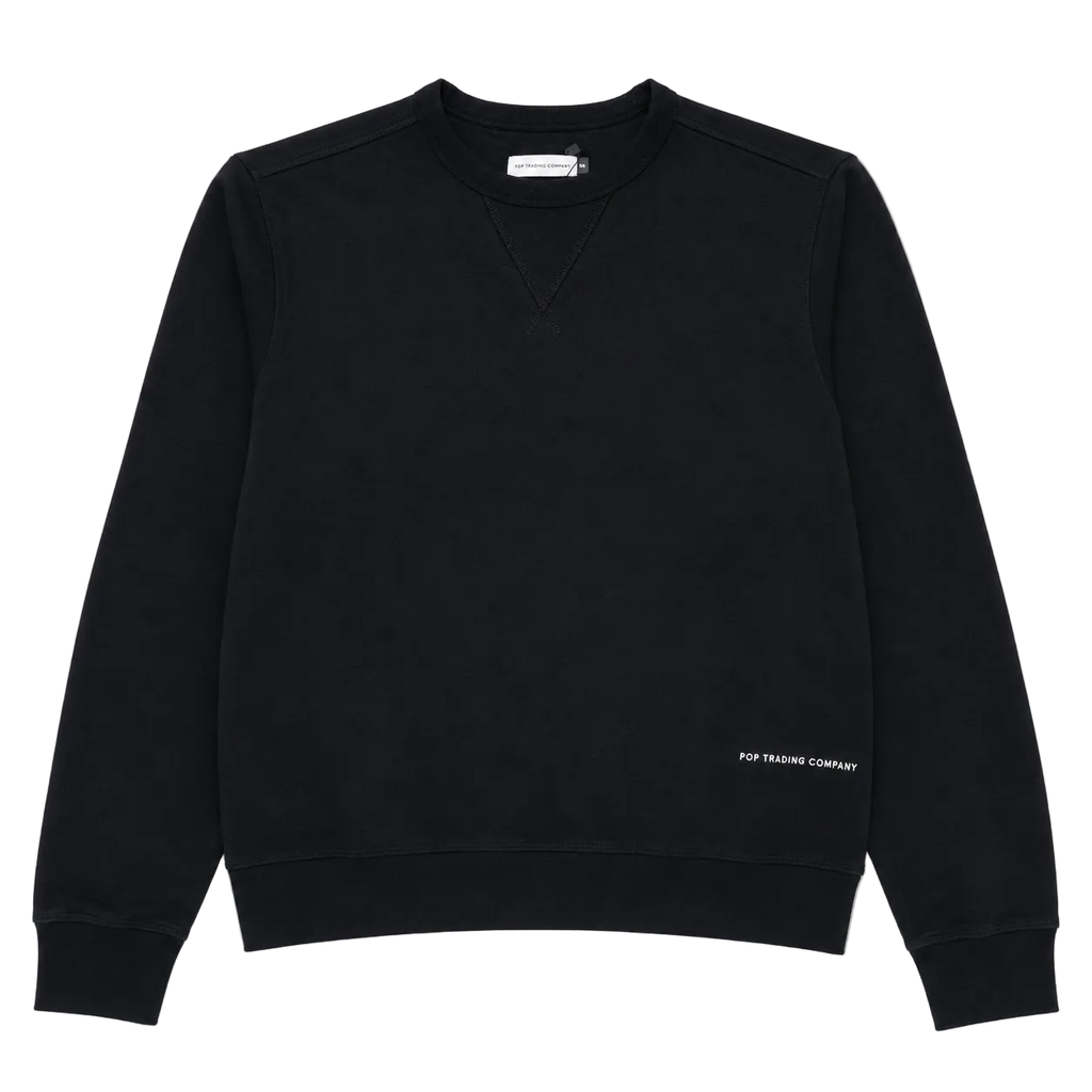 POP TRADING COMPANY LOGO SWEATER (S)