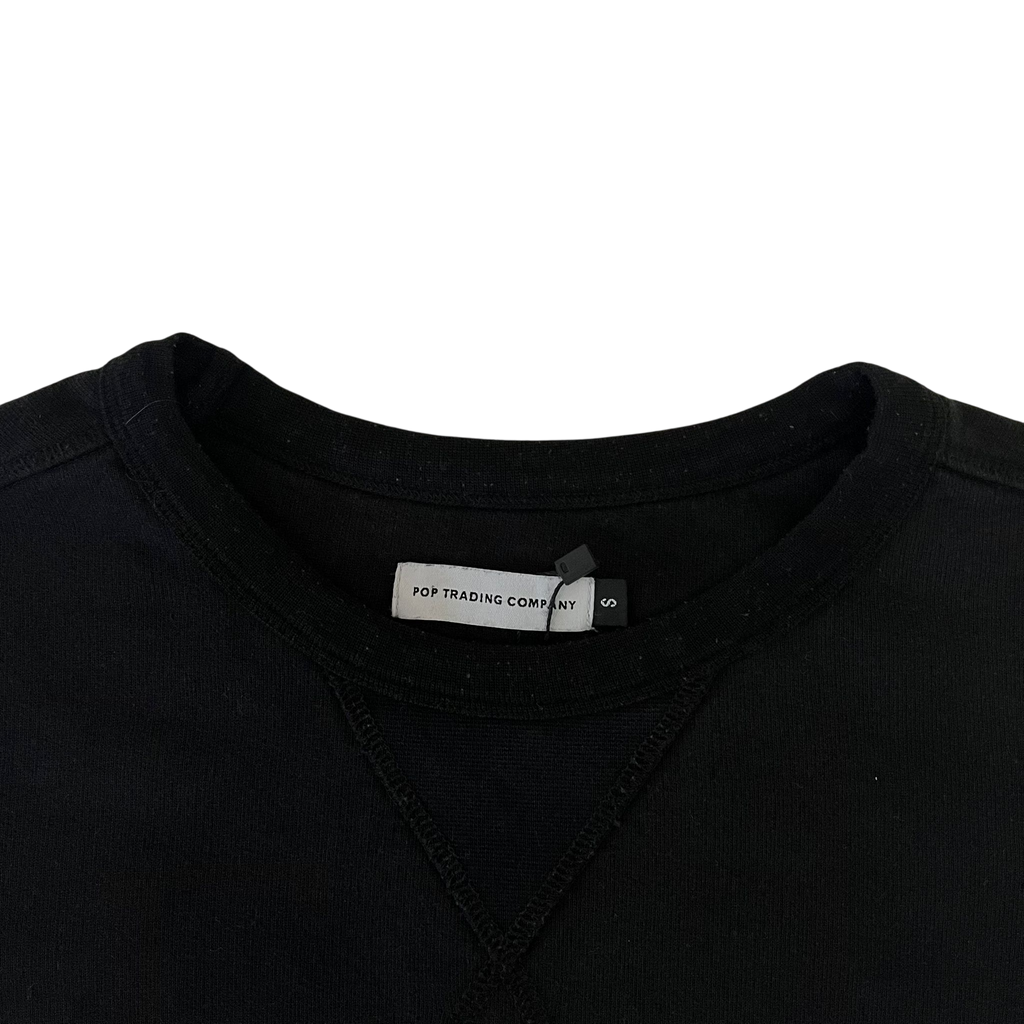 POP TRADING COMPANY LOGO SWEATER (S)
