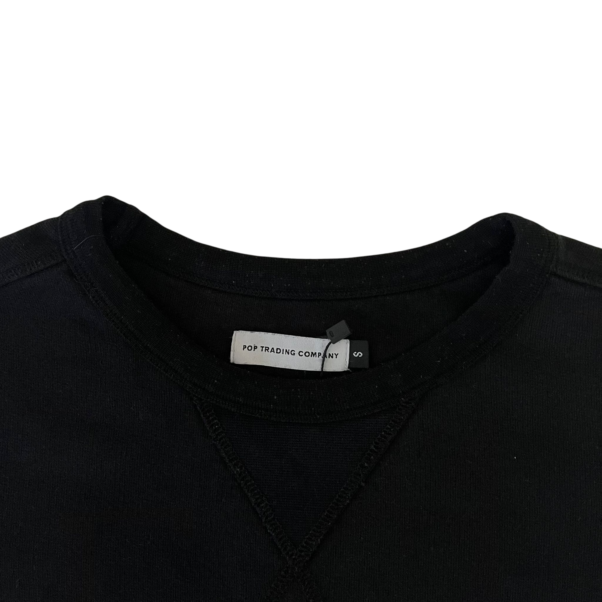 POP TRADING COMPANY LOGO SWEATER (S)