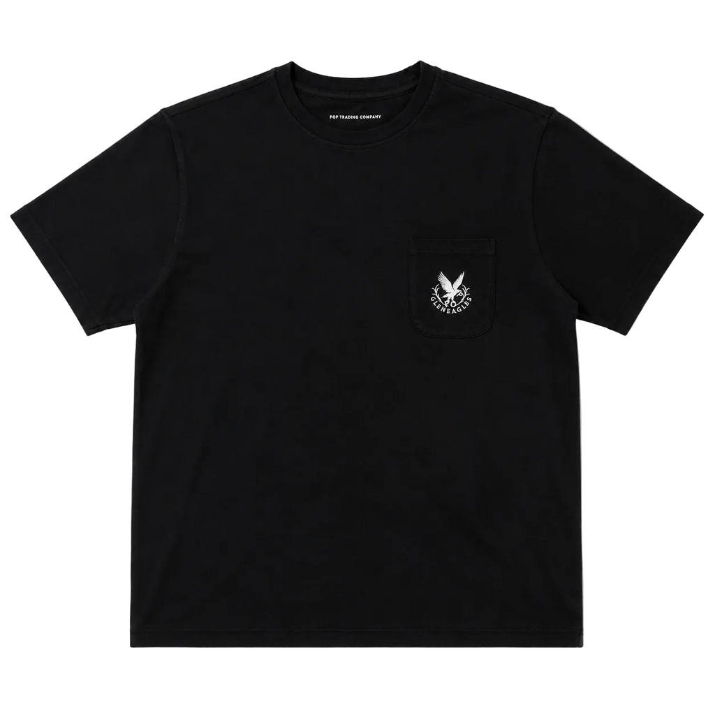 POP TRADING COMPANY & GLENEAGLES LOGO POCKET TEE (M)