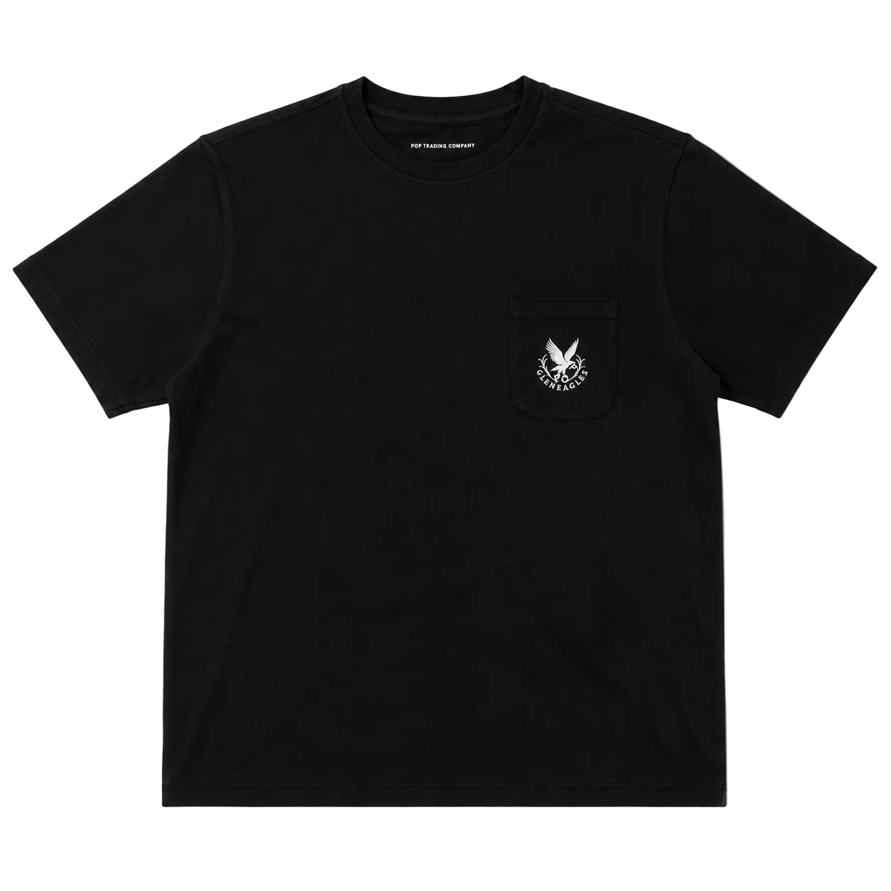 POP TRADING COMPANY & GLENEAGLES LOGO POCKET TEE (M)