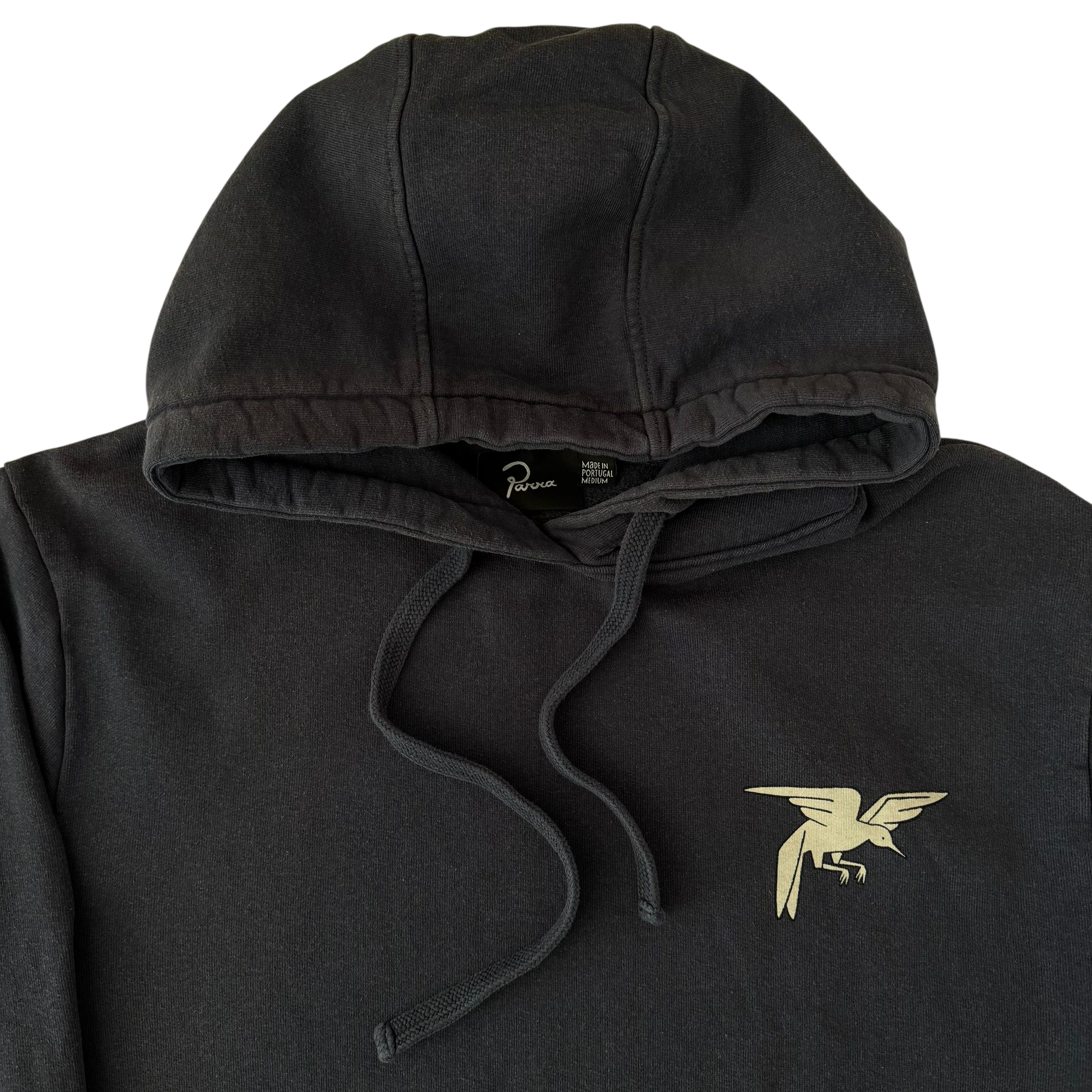 PARRA WRAPPED BLANKET GRAPHIC HOODIE (M)