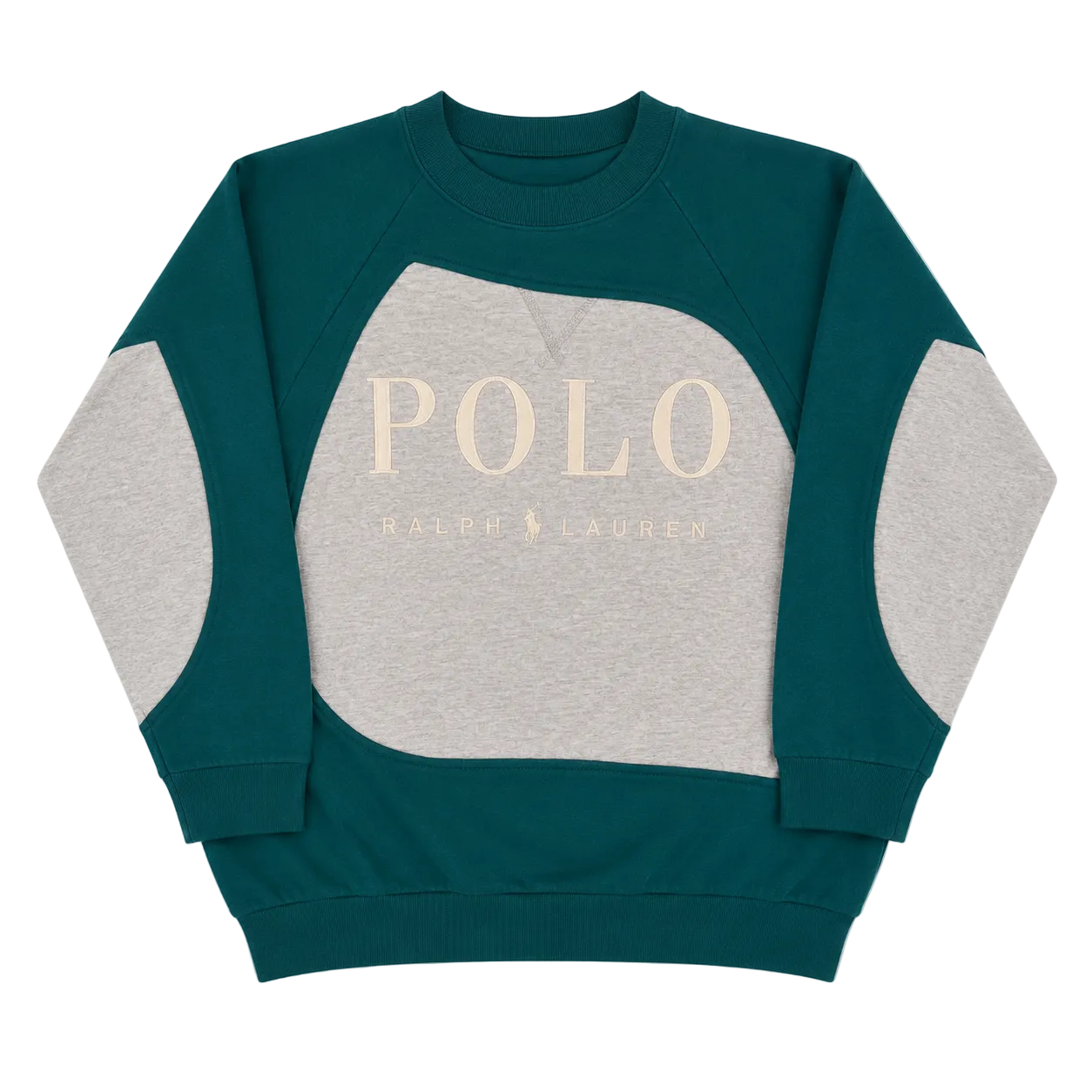 POLO RALPH LAUREN REWORKED SWEATER (L)