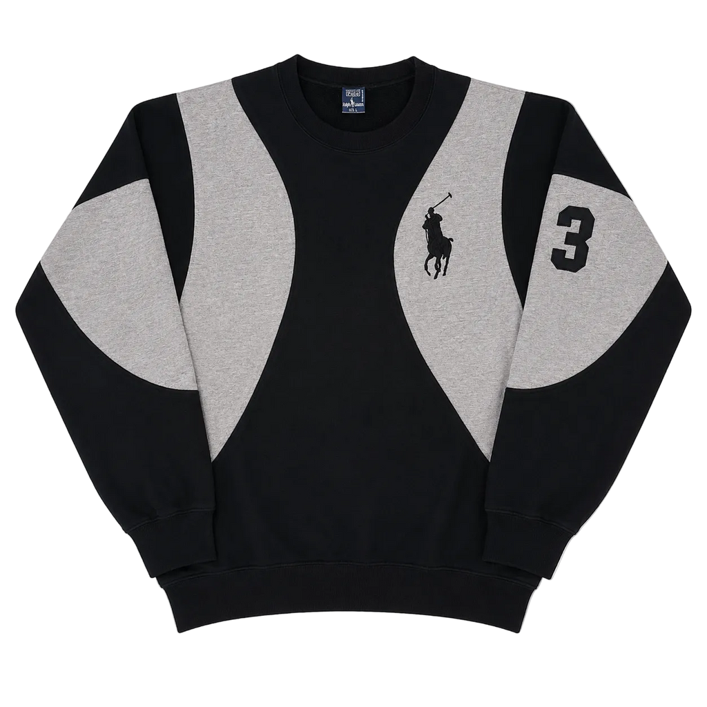 POLO RALPH LAUREN REWORKED SWEATER (XL)