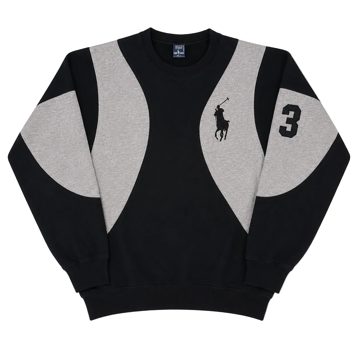 POLO RALPH LAUREN REWORKED SWEATER (XL)