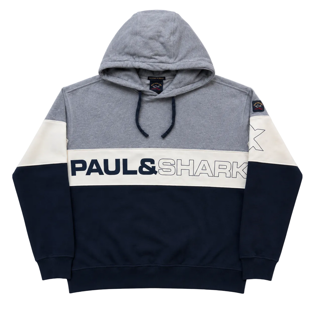 PAUL & SHARK BIG LOGO HOODIE (M)