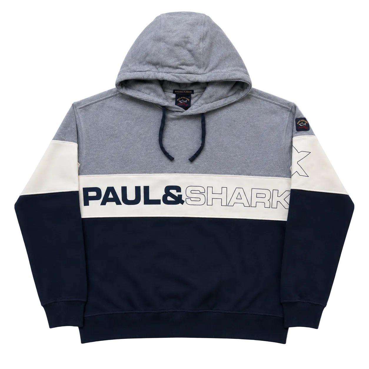 PAUL & SHARK BIG LOGO HOODIE (M)