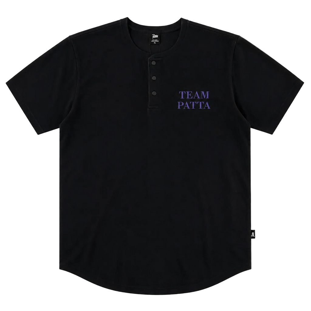PATTA BASEBALL HENLEY TEE (XL)
